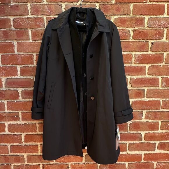 Loro Piana Jane Post $1250 wool double coat LW-084 WOMENS medium NWT - Picture 1 of 10